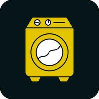 design de ícone de vetor de máquina de lavar