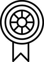 design de ícone de vetor de emblema