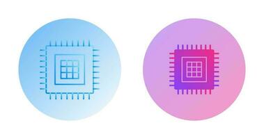 ícone de vetor de processador