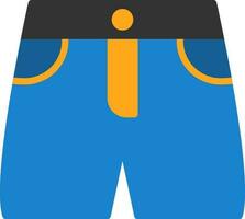 design de ícone de vetor de shorts