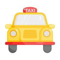 táxi transporte local vetor