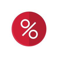 desconto percentual em oferta de comércio de negócios, compras vetor