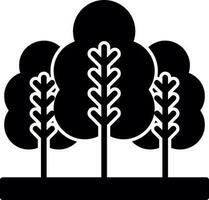 design de ícone de vetor de floresta
