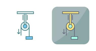 ícone de vetor de polia