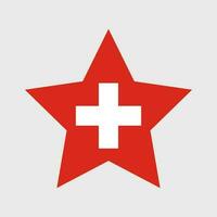 Suíça bandeira vetor ícone