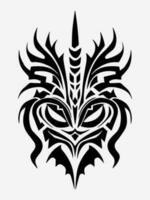 tribal tatuagem Projeto elemento vetor