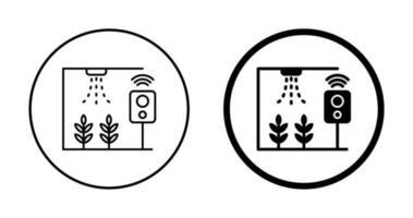 ícone de vetor de fazenda inteligente