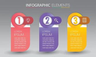 infográficos modernos de banner de modelo de caixa de texto vetor