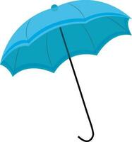azul cor guarda-chuva ícone. vetor