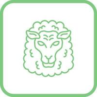 ícone de vetor de ovelhas