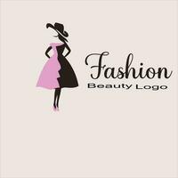 moda logotipo criativo mulheres beleza vida salão beleza logotipo vetor