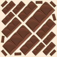 chocolate Barra sobremesa vetor ilustração para gráfico Projeto e decorativo elemento
