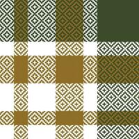 escocês tartan padronizar. tecido de algodão padrões modelo para Projeto ornamento. desatado tecido textura. vetor