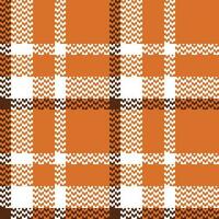 escocês tartan xadrez desatado padrão, verificador padronizar. tradicional escocês tecido tecido. lenhador camisa flanela têxtil. padronizar telha amostra incluído. vetor