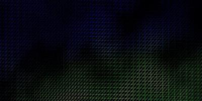 modelo de vetor verde azul escuro com ilustração de gradiente de linhas com linhas retas em design inteligente de estilo abstrato para suas promoções