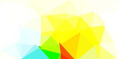 fundo de mosaico de triângulo vetorial multicolorido vetor