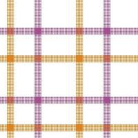 escocês tartan xadrez desatado padrão, tecido de algodão padrões. modelo para Projeto ornamento. desatado tecido textura. vetor ilustração