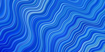 textura de vetor azul claro com ilustração de gradiente de curvas em estilo simples com padrão de arcos para folhetos de livretos de negócios