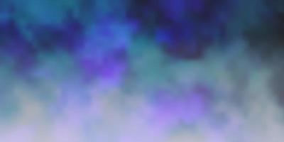 textura de vetor roxo escuro com céu nublado ilustração abstrata com nuvens gradientes coloridas lindo layout para uidesign