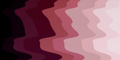 textura de vetor rosa claro com ilustração abstrata de arco circular com linhas gradientes curvas melhor design para seus banners de cartazes