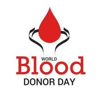 vetor ilustração do uma fundo para mundo sangue doador dia.