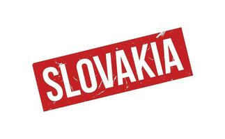 Eslováquia borracha carimbo foca vetor