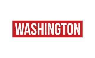 Washington borracha carimbo foca vetor