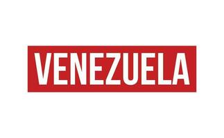 Venezuela borracha carimbo foca vetor