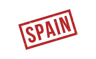 Espanha borracha carimbo foca vetor