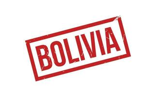 Bolívia borracha carimbo foca vetor