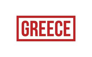 Grécia borracha carimbo foca vetor