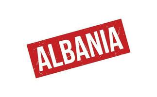 Albânia borracha carimbo foca vetor