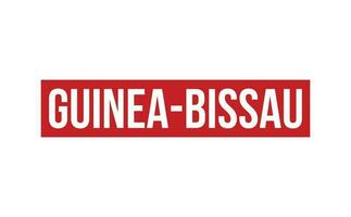 Guiné bissau borracha carimbo foca vetor