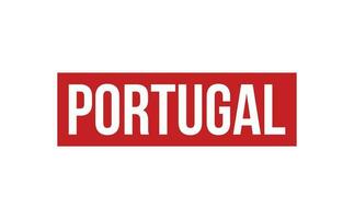 Portugal borracha carimbo foca vetor