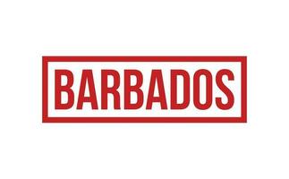 barbados borracha carimbo foca vetor