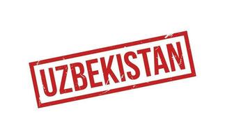 uzbequistão borracha carimbo foca vetor