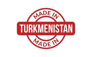 fez dentro Turquemenistão borracha carimbo vetor