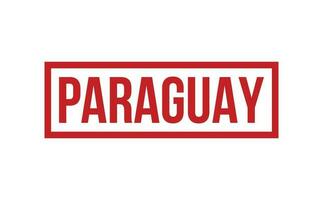 Paraguai borracha carimbo foca vetor