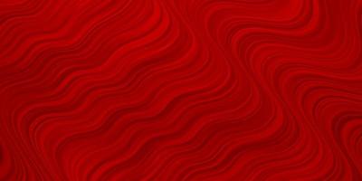 fundo vector vermelho claro com linhas dobradas amostra geométrica colorida com modelo de curvas gradientes para o seu design de interface do usuário