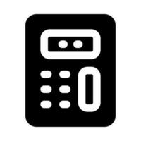 calculadora ícone para seu local na rede Internet, móvel, apresentação, e logotipo Projeto. vetor