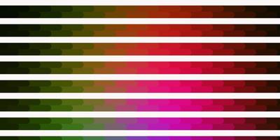 pano de fundo de vetor verde rosa escuro com linhas repetidas linhas em fundo abstrato com padrão de gradiente para anúncios publicitários