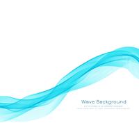 Fundo elegante do projeto abstrato onda azul vetor