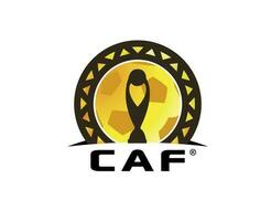 campeões ligue caf logotipo símbolo futebol africano abstrato Projeto vetor ilustração