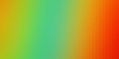 fundo de vetor multicolorido claro com ilustração de retângulos com um modelo moderno de retângulos gradientes para sua página de destino