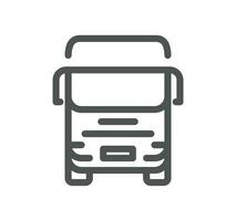 caminhão logística relacionado ícone esboço e linear vetor. vetor