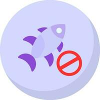 não pescaria vetor ícone Projeto