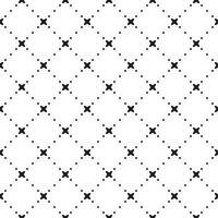 pontilhado linha losango desatado padronizar. moderno à moda textura. recorrente geométrico azulejos com pontilhado losango. Preto geométrico forma diagonal Repetivel em branco fundo. vetor