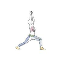 pilates sentado pose logotipo ícone símbolo um exercício de ioga calmante que move todo o corpo vetor