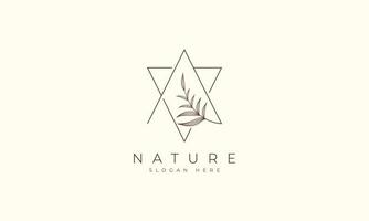 natural e orgânico logotipo moderno Projeto. natural logotipo para marca, corporativo identidade e o negócio cartão vetor