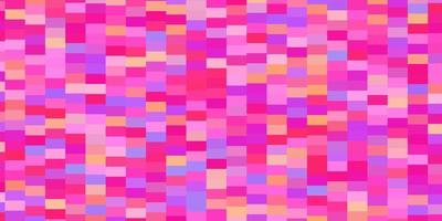 textura de vetor vermelho-rosa claro em ilustração gradiente abstrata estilo retangular com padrão de retângulos coloridos para anúncios comerciais